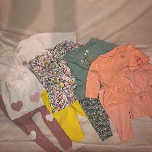 Baby girl bundle, 4 outfits, age: 3 months